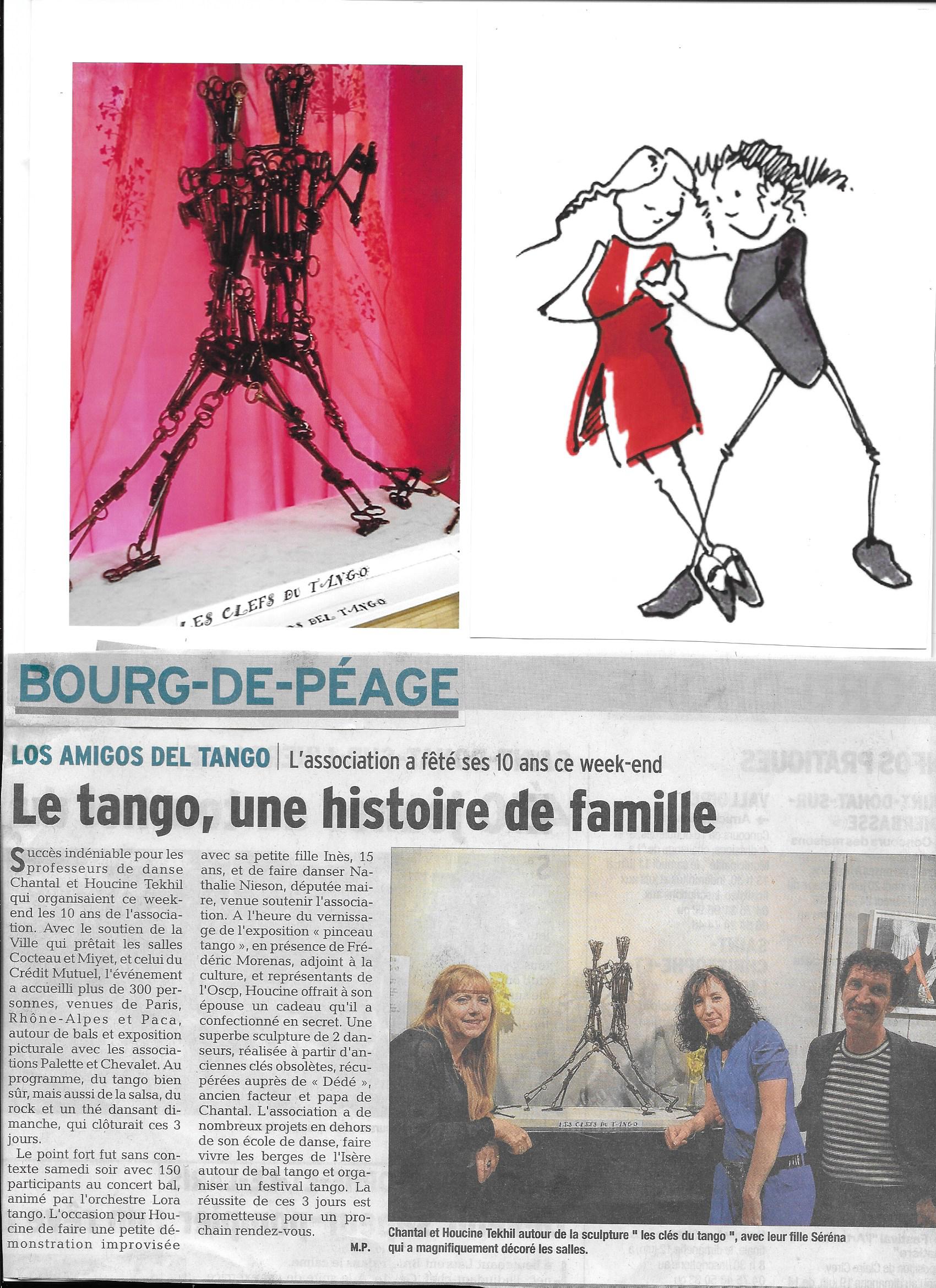 Les clefs du tango et Los Amigos del tango presse Dauphin.jpg
